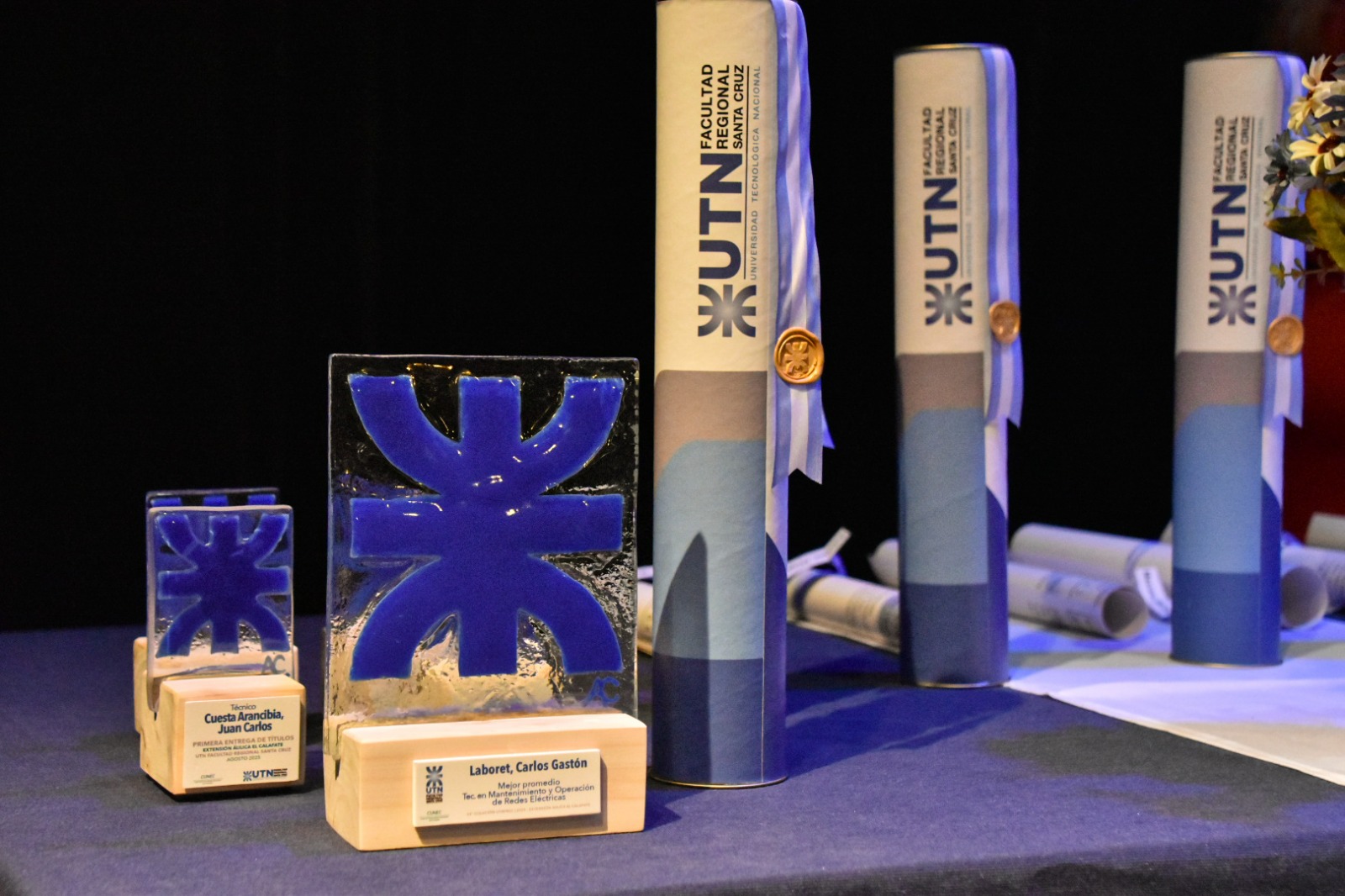 Histórica entrega de los primeros títulos de la UTN en El Calafate